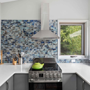 tiles recall the lake