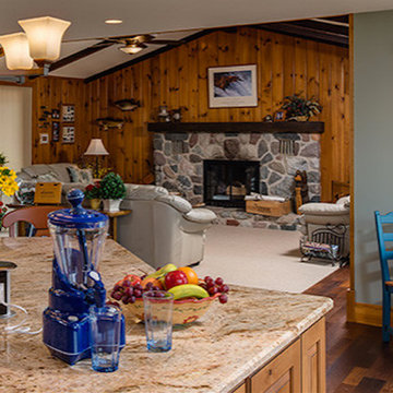 Modern Elegance into Family Room