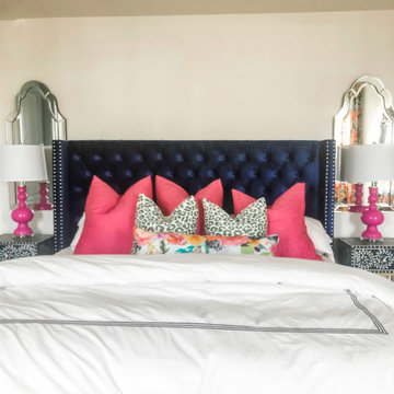 Bright & Bold Master Bedroom