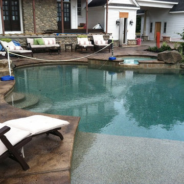 Swimout addition renovation