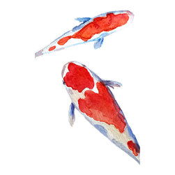 Koi Artwork - Paintings