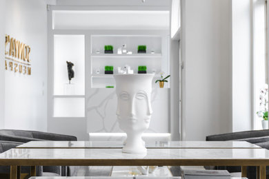 Example of a trendy home design design in Toronto