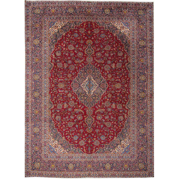 Persian Rug Keshan 13'6"x9'11" Hand Knotted
