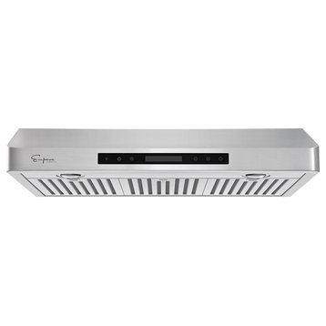 30 In. 500 CFM Ducted Under Cabinet Range Hood With Sealed Aluminum Motor