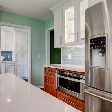 Upper Arlington Tranquil Kitchen and Laundry Space
