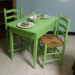 Painted Kitchen Dining Set For two - Dining Sets