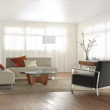 Ripple Fold Drapery by R&B
