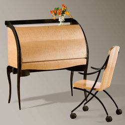 Bowed Drop Front Desk - Products