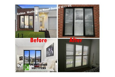 Mount Duneed 3217 - Plantation Shutters 3 Panels to match Window