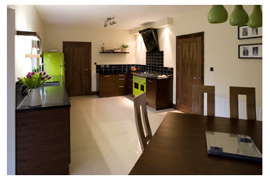 Green Smeg Kitchen