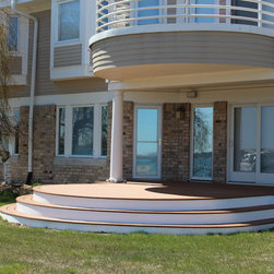 Trex Curved Decking - Outdoor Structures