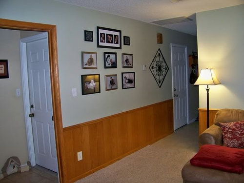 Paint Half Paneled Walls Please Help Pics