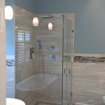 Clean-line Custom Shower Enclosure