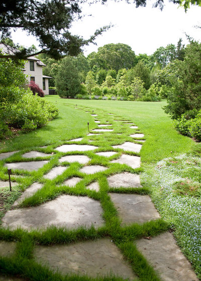 Современный Сад by Lear & Mahoney Landscape Associates