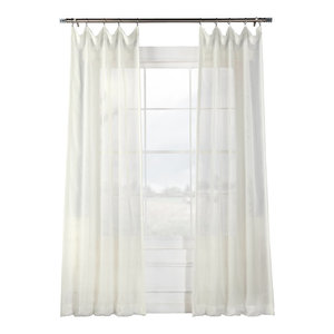 Bamboo Micro Sheer Panel Asian Curtains By Versailles Home