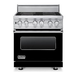 Viking 30" Pro-style Electric Range, Black | VESC5304BBK - Gas Ranges And Electric Ranges