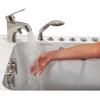 Ella Capri 30"x52" Air+Hydro Massage Walk-In Bathtub, Outward Swing Door, Faucet