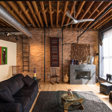 Printers Row Loft Interior Renovation