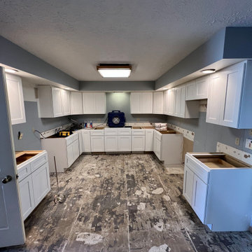 Water Damage Kitchen Remodel
