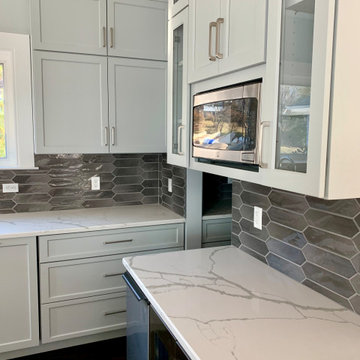 Open concept kitchen