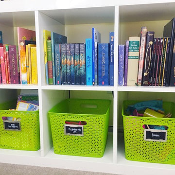 bookshelves