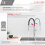 Single-Handle Pull-Down Sprayer Kitchen Faucet with Pause Button, Brushed Nickel
