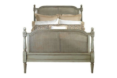 Amelie Cane French Bed (Custom Finished)