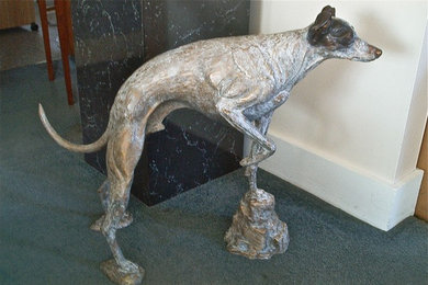 Standing Italian Greyhound Portrait
