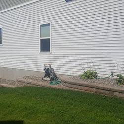 Front Patio, Small Retaining Wall, Fence Installation - Products