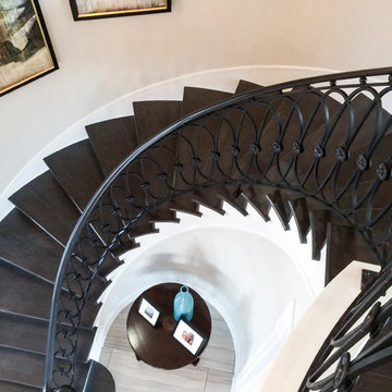 Custom Iron Staircase & Railing