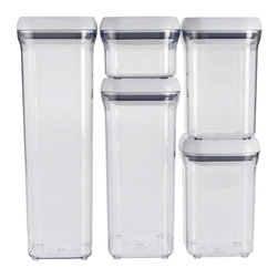 OXO - Good Grips POP White Containers - Food Storage Containers