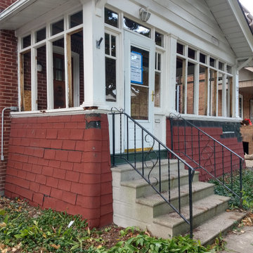 Original filled in front porch.