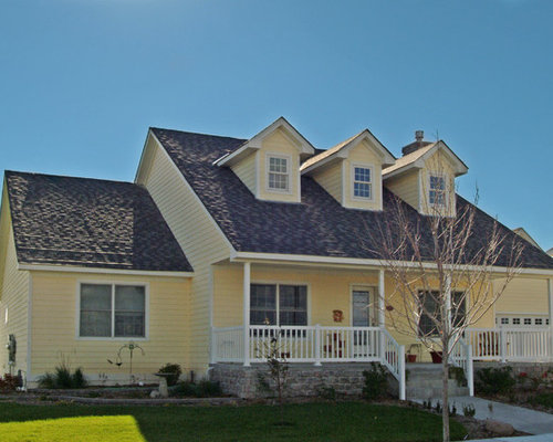 Gelbe Häuser mit Metallfassade Ideen, Design & Bilder | Houzz