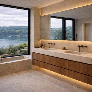 Biophilic house in Cornwall
