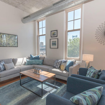 Airy & Open Cozy Industrial Condo