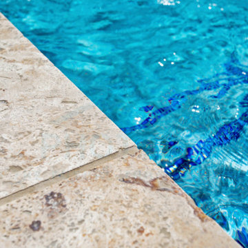 Travertine Coping