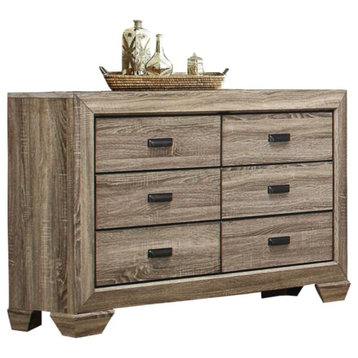 Barra Rustic Dresser, Natural Wood