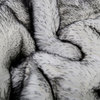 eCarpetGallery Faux Sheepskin Rug, Grey Tip, 2'x3' Animal