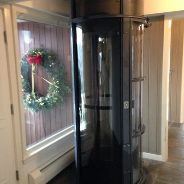 Pneumatic Home Elevator Retro-fit in New Hampshire Residence
