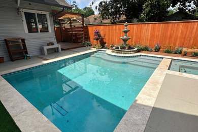 Example of a pool design in Houston