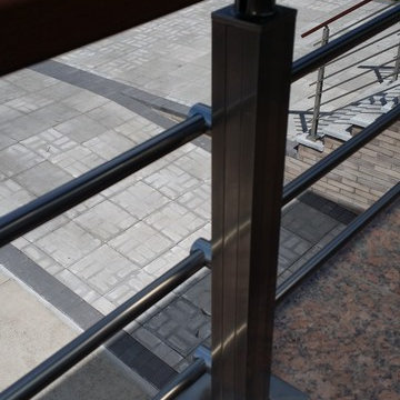 Exterior Front Porch Railing