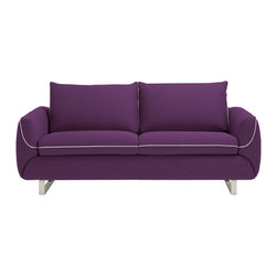 Italian Sofa-Bed Maestro by Pezzan | Eggplant - $2,359 - Sleeper Sofas