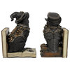 Design Toscano Knowledge Seekers Steampunk Bookends