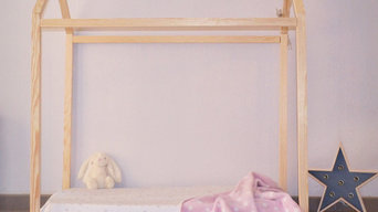 Cama Casita Tamaño Cuna