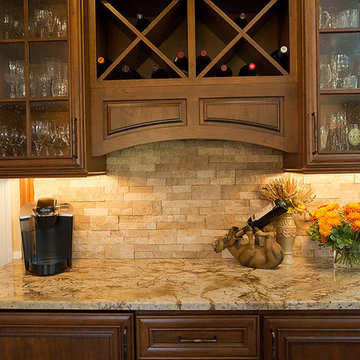 Seamless Flow Kitchen by Crystal Cabinets
