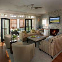 Great room furniture layout