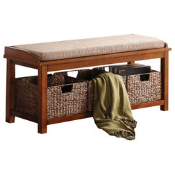 Transitional Accent And Storage Benches by HedgeApple