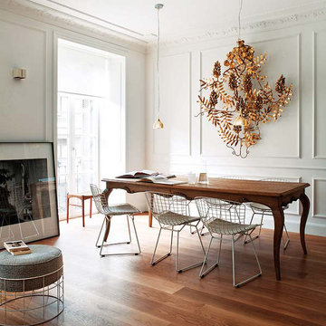 Bertoia Style Chair