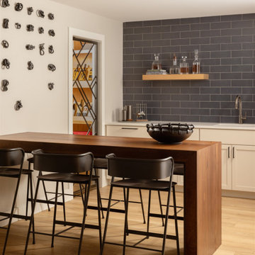 Basement Bar Wine Room Design