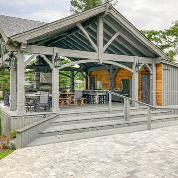 Park City, Utah | 3 Gable Pavilion w/Storage & Service Room